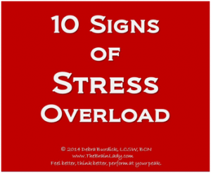 10 Signs of Stress Overload
