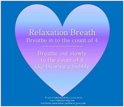 relaxation-breath-count-4 A heart-shaped graphic with relaxation breathing instructions.