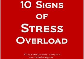 10 Signs of Stress Overload