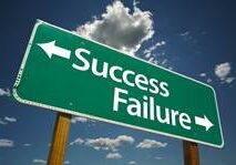 Success Failure sign