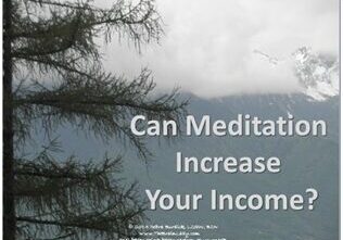 Can Meditation Increase Your Income?